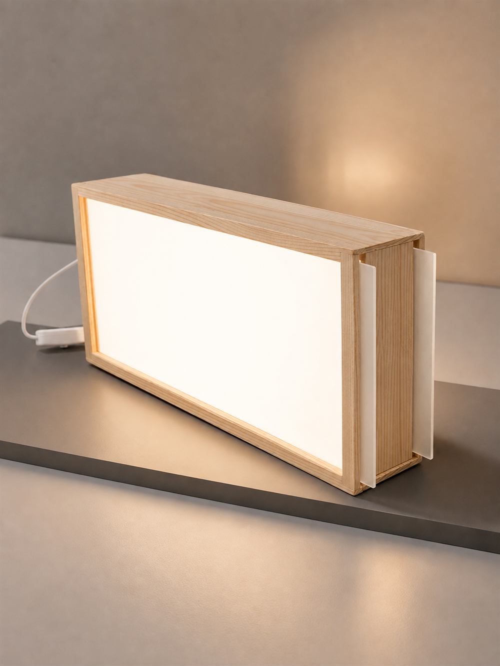 Cuadros de luz LED en acrílico grabados con láser